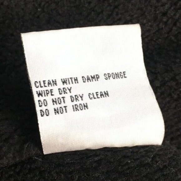 British Mist Coat Solid Black Lined Winter Small Waterproof Lining Faux Fur Neck - Picture 10 of 10